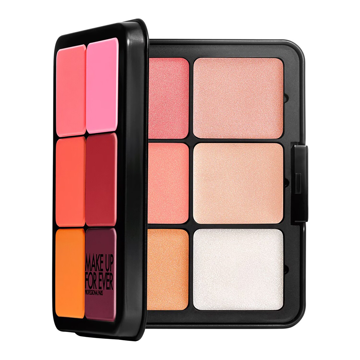 Make Up For Ever - Hd Skin Blush & glow - Paleta Różów I Rozświetlaczy W Kremie - Hd Skin Blush & glow Palette - Dla Kobiet
